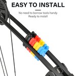 Compound Bow Stabilizers Factory - Limbs Vibration Adapters Saver Dampener