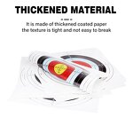 Paper Targets Factory - Compound Recurve Hunting 10 Rings 40 cm Round