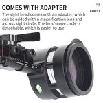 Single Pin Bow Sight Factory - Compound Adjustable Aluminum High Precision