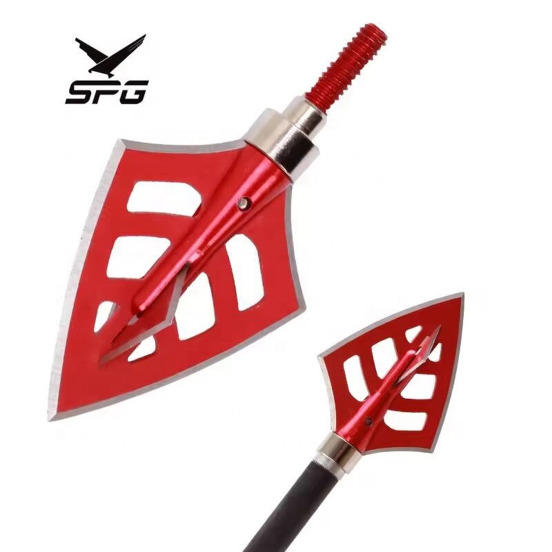 Hunting Broadheads Factory - 100 Grain Aluminium Alloy ID 6.2 mm Carbon