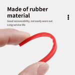 Arrow Vanes Factory - 3.0Inch Rubber Water Drop Hunting Carbon Fiber Arrows