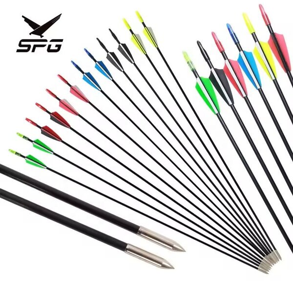 Fiberglass Arrow Factory - Wholesale 6/7/8mm Target Recurve Bow Archery