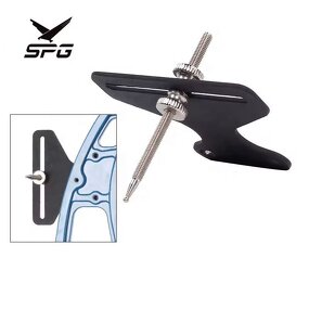 Recurve Bow Sight Factory - Single Pin Takedown Longbow Metal Adjustable