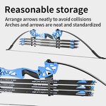 Recurve Bow Stand Factory - Foldable Holder Traditional Takedown Aluminium