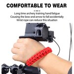 Bow Wrist Sling Factory - Compound Bows Hunting Nylon Wrist Strap Braided