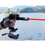 Fishing Slingshot Set Factory - Red Laser Fishing Dart Arrow with Reel