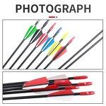 Fiberglass Arrow Factory - 6mm 31 Inch Straight Traditional Recurve Bow