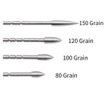 Arrow Insert Tips Factory - 4.2 mm 120gr Stainless Steel Hunting Bow