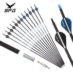 Pure Carbon Arrow Factory - 300 Spine 32 Inch Compound Recurve Hunting