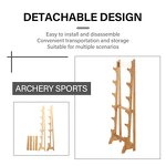 Bow Stand Factory - Compound Traditional Recurve Longbow Wooden Holder