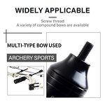 Compound Bow Stabilizer Factory - 5'' Metal Adapter Weight Vibration Dampening