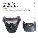 Archery Tag Mask Factory - Outdoor Paintball CS Game Full Face Mesh Mask