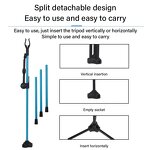 Bow Stand Factory - Recurve Compound 3 Legs Fiberglass Folding Holder