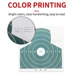 Paper Target Face Factory - Compound Recurve Standard Diameter 10 Rings