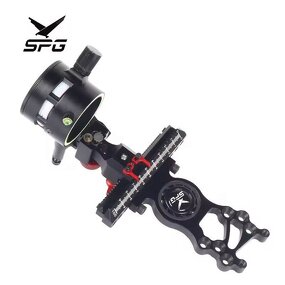 Single Pin Bow Sight Factory - Compound Adjustable Aluminum High Precision