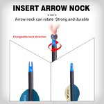 Pure Carbon Arrow Factory - 300 Spine 32 Inch Compound Recurve Hunting