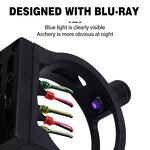 Bow Sight Light Factory - Compound Pulley 5 Pin 6/9mm LED Aluminium Alloy