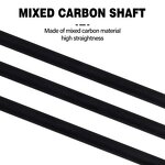 Mixed Carbon Arrow Factory - 7.8 mm 30 Inch Replaceable Tips Target