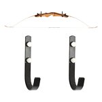 Bow Wall Mount Factory - Traditional Takedown Longbow Compound Bracks Rack