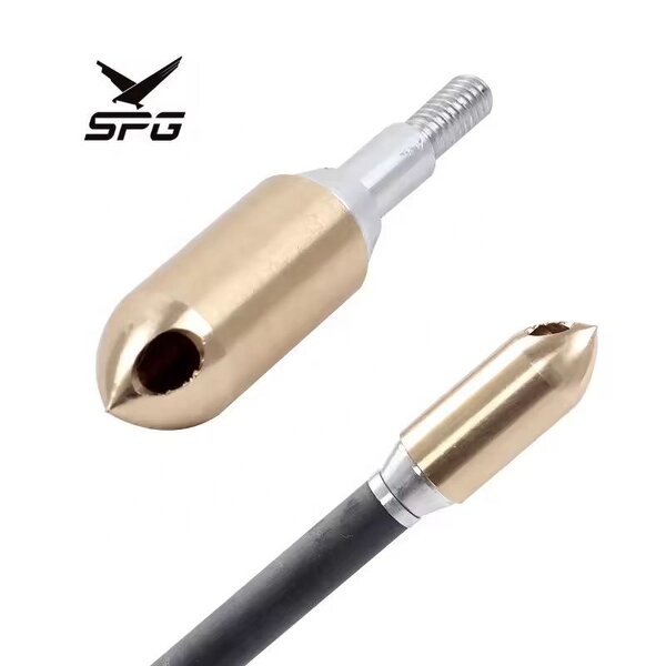 Brass Whistle Arrow Tip Factory - 125 Grain Hunting Broadheads Compound Bow