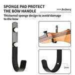 Bow Wall Mount Factory - Traditional Takedown Longbow Compound Bracks Rack