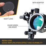 Bow Sights Factory - Aluminum Compound Pulley 5 Pin 6X/8X 1.75 Scope Lens