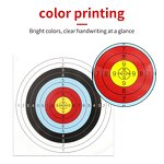 Face Paper Target Factory - 60cm Fixed Outdoor Traditional Recurve Hunting