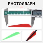 Arrow Vanes Factory - 3.0Inch Rubber Water Drop Hunting Carbon Fiber Arrows