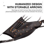 Arrow Quiver Factory - Hot Sale Traditional Longbow Set Adjustable Leather