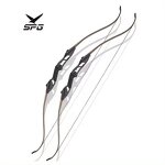 Recurve Bow Factory - Takedown Metal Riser Carbon Arrow Rest 30-50 Lbs