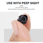 Peep Sight Clarifier Kit Factory - Hunting Compound Bow Metal 37/45 Degree