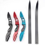 Recurve Bow Factory - 58 Inch 25-50 Lbs Aluminum Alloy Fiberglass Limbs