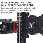 Single Pin Bow Sight Factory - Compound Adjustable Aluminum High Precision