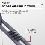 Compound Bow Limb Stabilizer Factory - Dampener Silencers Noise Vibration