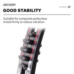 Compound Bow Limb Stabilizer Factory - Dampener Silencers Noise Vibration