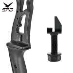 Arrow Rest Factory - Recurve Longbow Plastic Target Shooting Magnetic