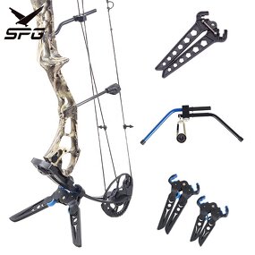 Compound Bow Stand Factory - Adjustable Foldable Triangle Composite Bows