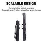 Arrow Tube Quiver Factory - Compound Recurve Adjustable Hunting Plastic Case