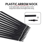 Mixed Carbon Arrow Factory - 6.2mm Spine 500 Collars Shaft Hunting