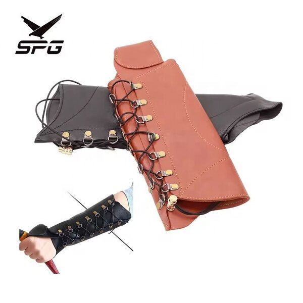 Arm Guard Factory - Traditional Recurve Bow Cowhide Leather Lightweight