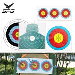 Paper Target Factory - Full Half Ring Range Compound Bow Hunting Shooting