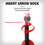 Mixed Carbon Arrow Factory - 7.8 mm 30 Inch Replaceable Tips Target