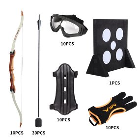 CS Archery Tag Set Factory - Inflatable Paintball Recurve Bow Shooting