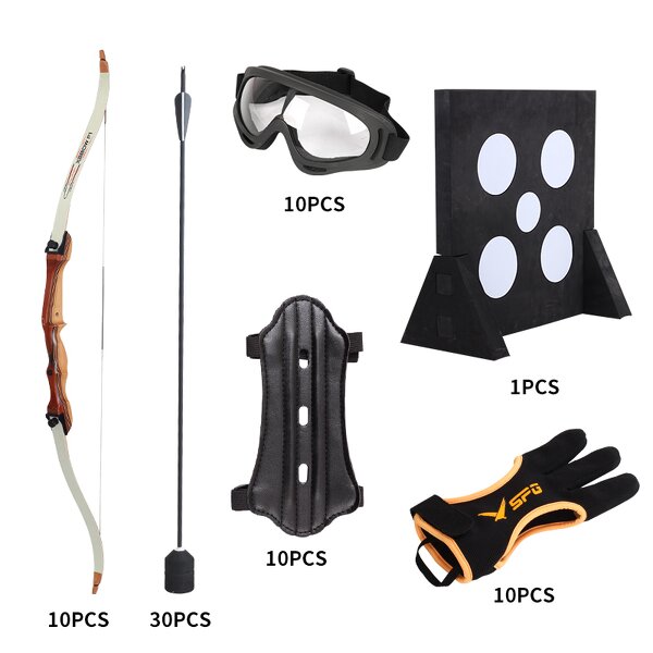 CS Archery Tag Set Factory - Inflatable Paintball Recurve Bow Shooting