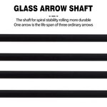 Fiberglass Arrows Factory - 8 mm Traditional Recurve Longbow Target Hunting