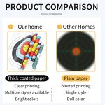 Paper Target Factory - Full Half Ring Range Compound Bow Hunting Shooting