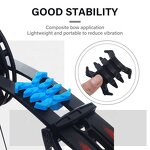 Compound Bow Limb Stabilizer Factory - Crab Shape Rubber Shock Absorber