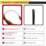 Fiberglass Arrow Factory - Wholesale 6/7/8mm Target Recurve Bow Archery