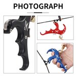 Bow Release Aids Factory - 4 Finger Aluminum Alloy Caliper Thumb Triggers