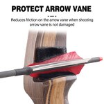 Arrow Rest Fur Factory - Traditional Recurve Hunting Mongolian Protective